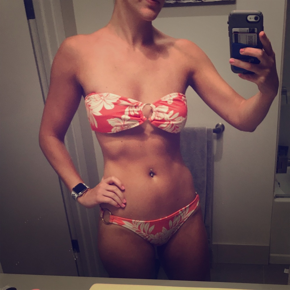 Floral bikini set